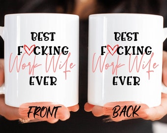 Arbeit Frau Becher, beste Arbeit Frau überhaupt Becher für Arbeit Frau Weihnachtsgeschenk, Arbeit Frau Geschenk, lustige Coworker Tasse, Arbeit Freund Geschenk für Frauen