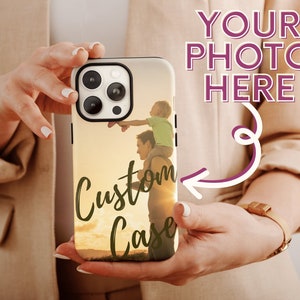 Custom Photo Phone Case, Personalized Photo Phone Case For Men And Women Birthday Gift, Custom Phone Case, Photo Phone Case For Anniversary