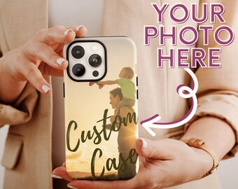 Custom Photo Phone Case, Personalized Photo Phone Case For Men And Women Birthday Gift, Custom Phone Case, Photo Phone Case For Anniversary