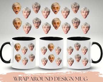 Mug photo grand-mère, Mug photo personnalisé pour la fête des mères, cadeau grand-mère, tasse grand-mère personnalisée, tasse grands-parents, tasse Nonna, anniversaire grand-mère