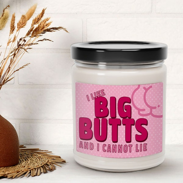 Your Title HereI Like Big Butts Candle, Butt Scented Candle For GF Birthday, Butt Naked Candle, Big Booty Candle, Big Butt Candle For Wife