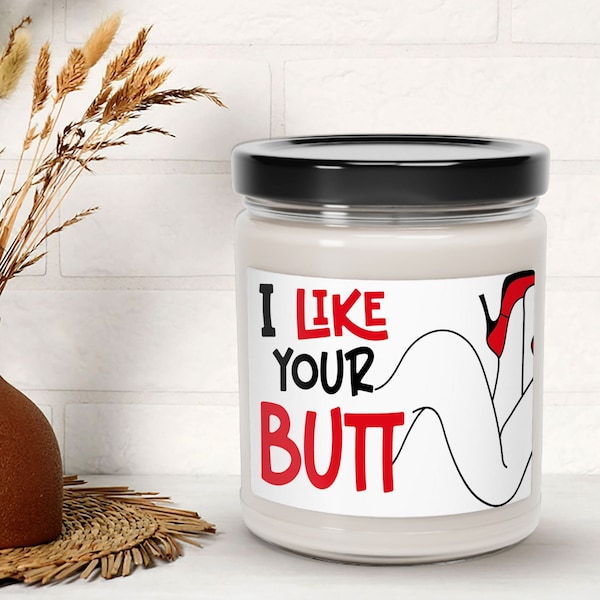 Your Butt Candle, Butt Scented Candle For Wife Anniversary Gift, Butt Naked Candle, Female Butt Candle, Big Booty Gift Candle For Girlfriend