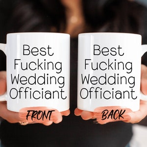 Officiant Gift, Wedding Officiant Mug For Wedding Officiants Wedding Party Gift, Officiant Proposal, Thank You Gift For Officiants
