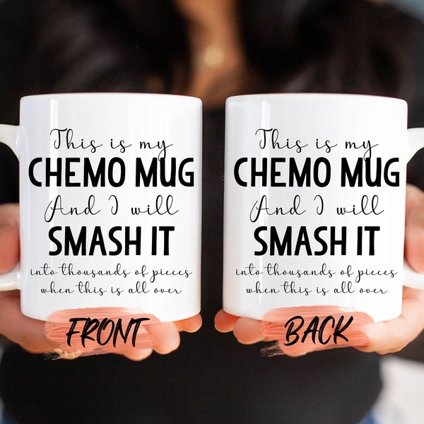 Chemo Mug, Cancer Survivor Gift For Men And Women Cancer Awareness Month, Cancer Patient Gift, Cancer Mug, Chemo Cup For Cancer Warrior