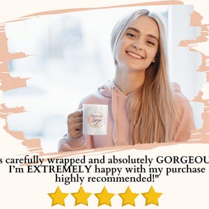 Taza personalizable, taza de café personalizada, taza con logotipo personalizado para regalo de cumpleaños de dueños de negocios, taza personalizada para emprendedores imagen 6