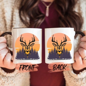 Realtree American Deer Buck Logo Hunting Camo Mug Coffee Mugs Tea