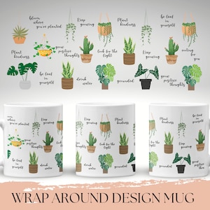 Plant Lover Mom Gift Mug, Plant Lady Coffee Mug For Plant Owner Birthday Gift, Plant Mom Gift, Plant Lover Gift, Plant Mug For Plant Mom