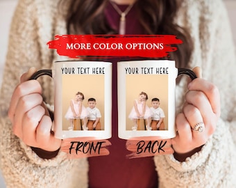 Create Your Own Mug, Customizable Mug For Men And Womens’ Birthday Gift, Personalized Photo Text Mug, Design Your Own Mug For Mother's Day