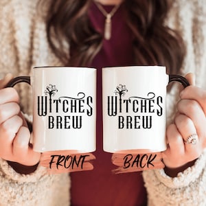 Witches Brew Mug, Witch Halloween Mug For Mystical Fan Halloween Gift, Witch Mug, Halloween Mugs, Witchy Coffee Mug, Spooky Season Mug