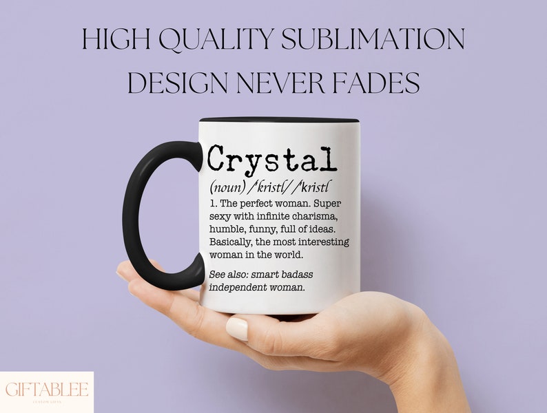 Mug avec nom personnalisé, Mug avec nom personnalisé pour cadeau d'anniversaire de maman, Mug avec nom personnalisé, Mugs avec nom personnalisé pour femme image 3