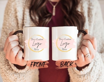 Customizable Mug Personalized Coffee Cup, Custom Logo Mug For Business Owners’ Birthday Gift, Personalized Mug Gift For Entrepreneurs
