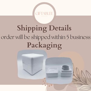 a picture of a package with the text shipping details your order will be shipped within