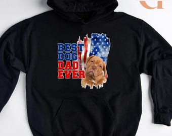 Best Dog Dad Sweatshirt, Custom Dad Gift Hoodie For Papa Father's Day, Dog Father Sweater, Best Dog Dad, Dog Dad Sweatshirt, Dog Lover Gift
