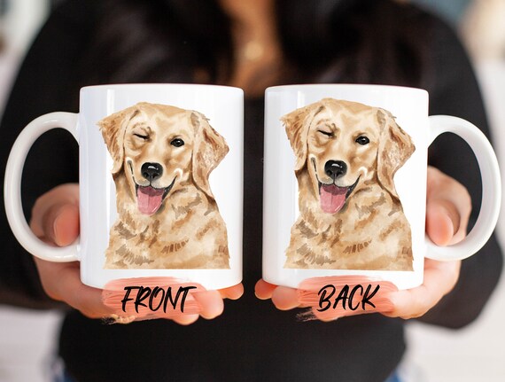 Golden retriever cheap mom mug