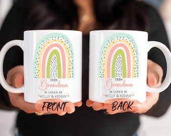 Tazza personalizzata per la nonna, tazza personalizzata per la nonna come regalo di compleanno per la nonna, tazza da caffè per la nonna, tazza per la tata, tazza personalizzata per la nonna per la festa della mamma
