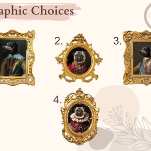 a picture of a dog in a picture frame