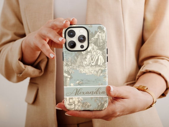 Custom Toile Phone Case, Personalized Toile Phone Case for Women Birthday, Vintage Phone Case, Girly Phone Case, Toile De Jouy Case for Her - Etsy Custom Toile Phone Case, Personalized Toile Phone Case for Women Birthday, Vintage Phone Case, Girly Phone Case, Toile De Jouy Case for Her - Etsy