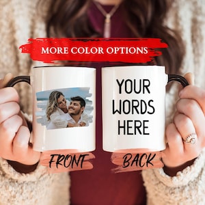 Put Your Words Here Mug, Customizable Mug For Men And Womens’ Birthday Gift, Custom Coffee Mug, Custom Text Mug, Custom Mug For Anniversary