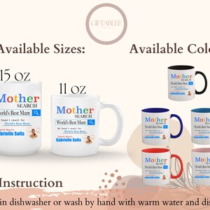 "I Can't Even And Mom Is Awake" Funny Mother's Day Coffee Mug - 11oz White Ceramic Mug, Dishwasher & Microwave Safe, Novelty Gift For Mom - View #7