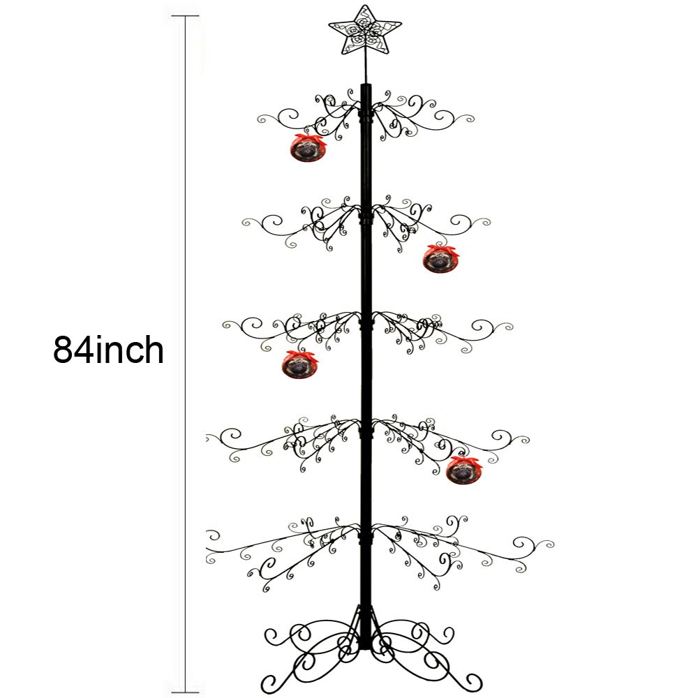 Metal Christmas Tree Ornament Display Stand Christmas 84inch Etsy