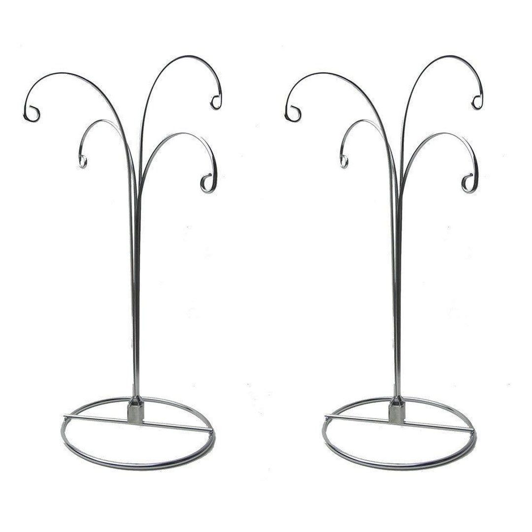 HOHIYA Ornament Display Stand Holder Hanger Hook Christmas Silver 12 Inch 2pcs Etsy