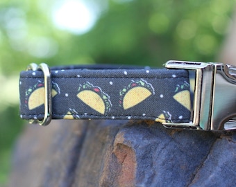 Collar para perro Taco, collar de verano para mascotas, collar para perro macho, collar para perro hembra, collar para perro grande, collar para perro pequeño, Cindo de Mayo