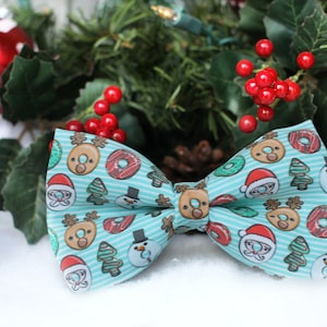 Christmas Bow Tie, Reindeer Bow Tie, Santa Bow Tie, Bow Tie for Men, Bowtie, Toddler Bow Tie, Dog Bow Tie, Mens Bow Tie, Boys Bow Tie,