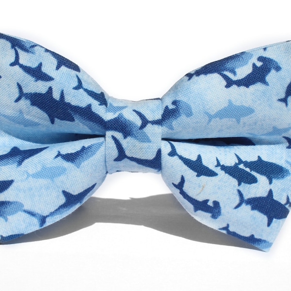 Shark Bow Tie | Bow Tie for Men | For Him | Bowtie | Dog Bow Tie | Mens Bow Tie | Boys Bow Tie | Wedding Bow Men