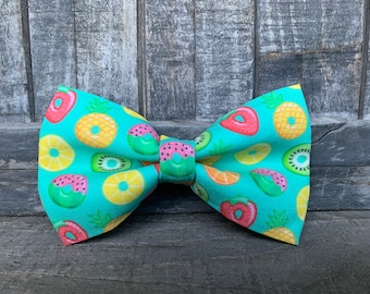 Fruit Bow Tie | Summer Bow Tie | Bow Tie for Men | For Him | Bowtie | Dog Bow Tie | Mens Bow Tie | Boys Bow Tie | Wedding Bow Men