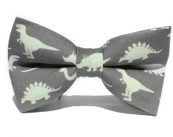 Dinosaur Bow Tie, Bow Tie for Boys, Toddler Bow Tie, Bowtie, Dog Bow Tie, Mens Bow Tie, Boys Bow Tie, Kids Bow Tie, Fun Bow Tie, For Him