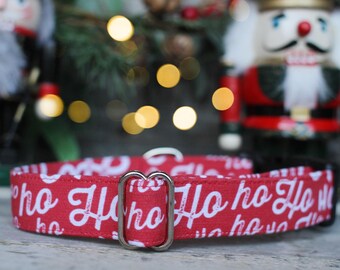 Christmas Dog Collar, Holiday Pet Collar, Handmade