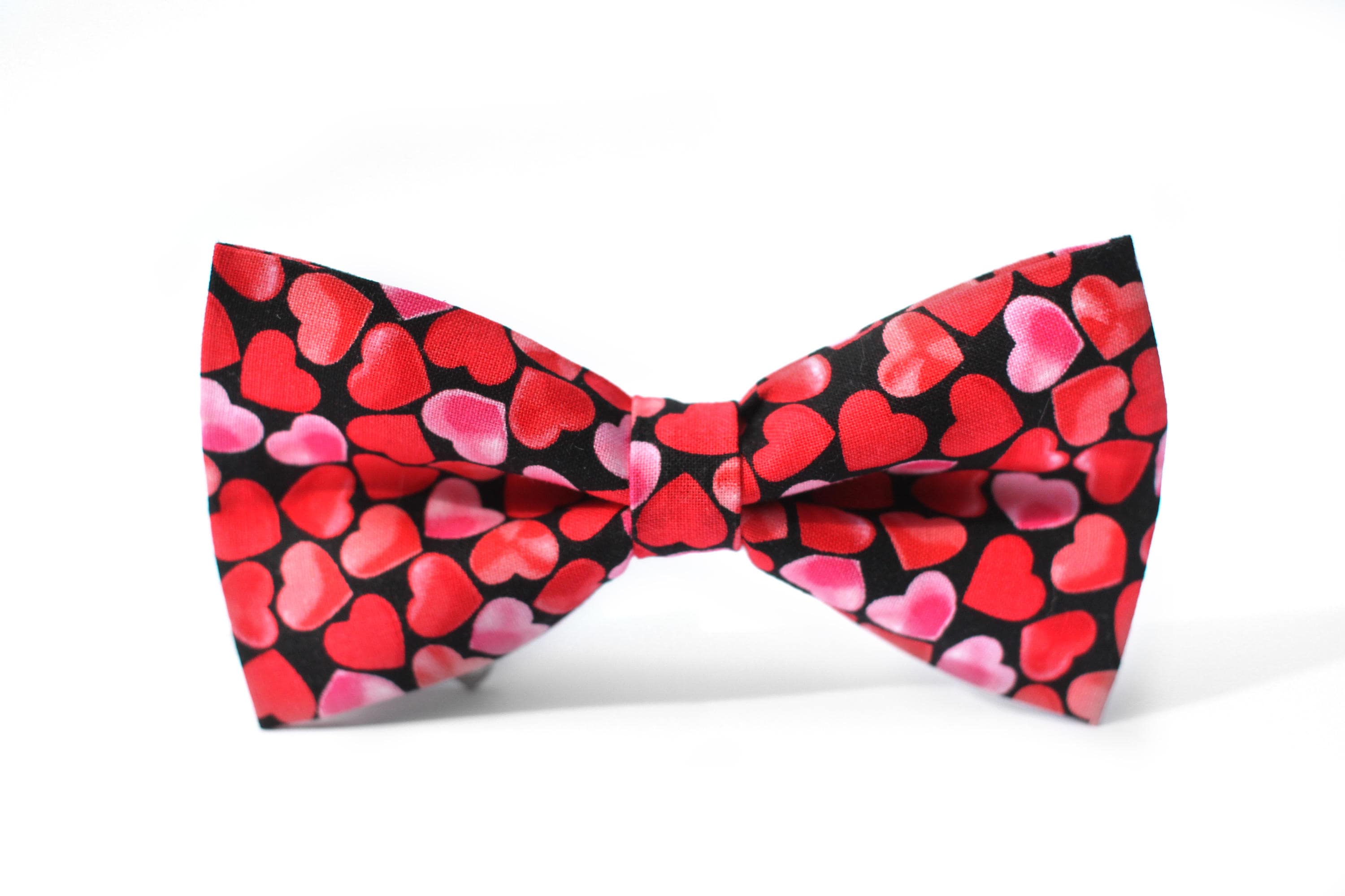 Hearts Bow Tie Valentines Bow Tie Boys Bow Tie Bow Tie for Etsy