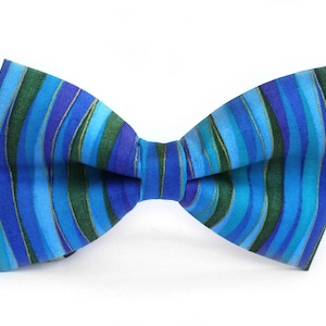 Stripe Bow Tie | Toddler Bow Tie | Kid Bow Tie | For Him | Bowtie | Self Tie | Dog Bow Tie | Mens Bow Tie | Boys Bow Tie | Wedding Bow Men