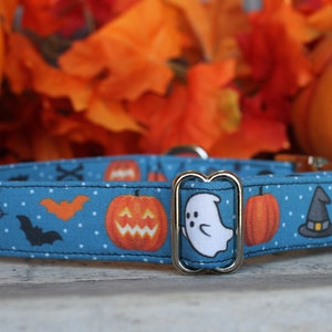 Halloween Dog Collar, Pumpkin Dog Collar, Autumn Dog Collar, Fall Dog Collar, Female Dog Collar, Male Dog Collar, Small Dog Collar, Large