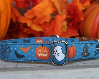 Halloween Dog Collar, Pumpkin Dog Collar, Autumn Dog Collar, Fall Dog Collar, Female Dog Collar, Male Dog Collar, Small Dog Collar, Large