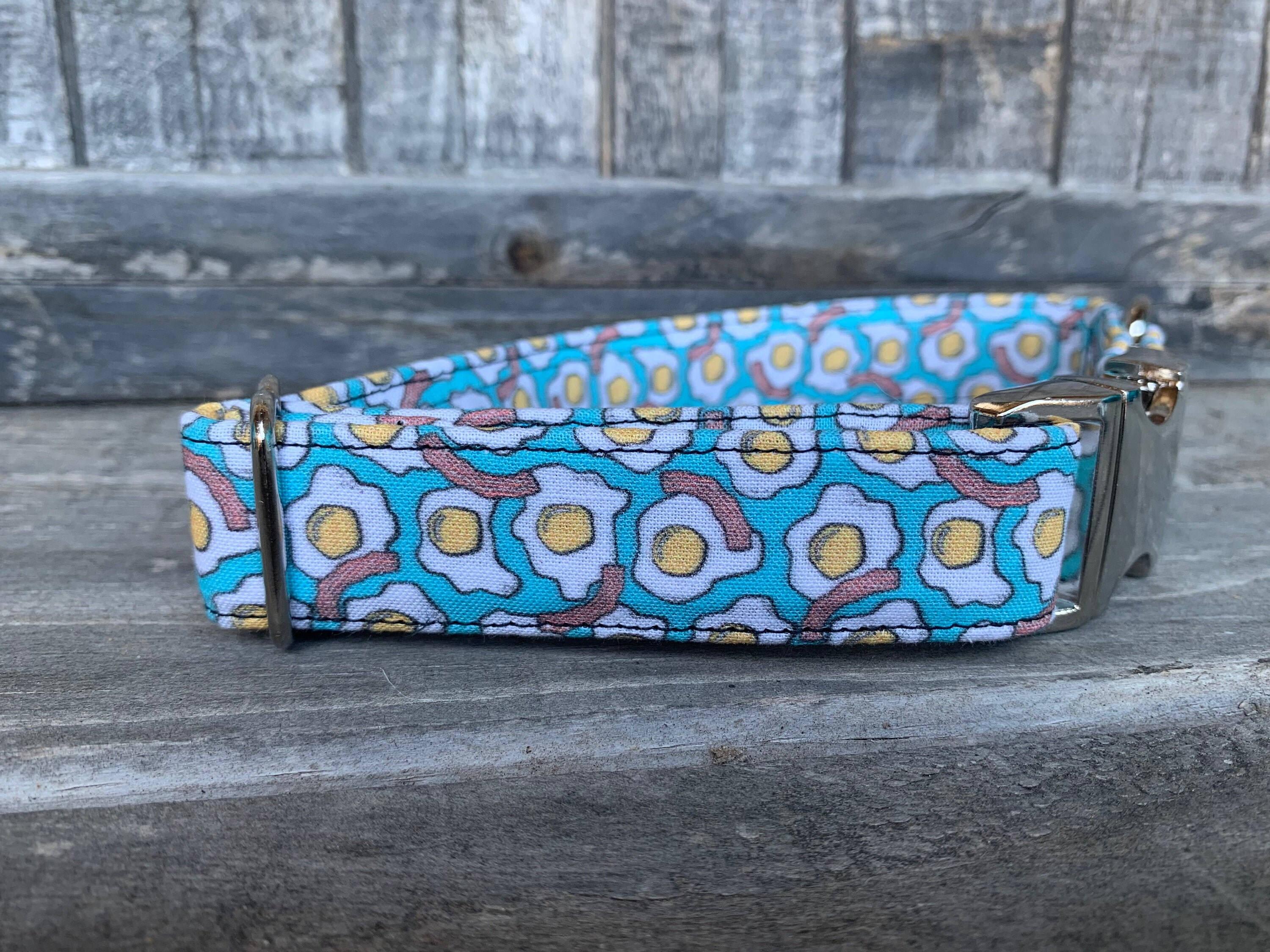 Bacon and Eggs Dog Collar Male Dog Collar Female Dog Etsy