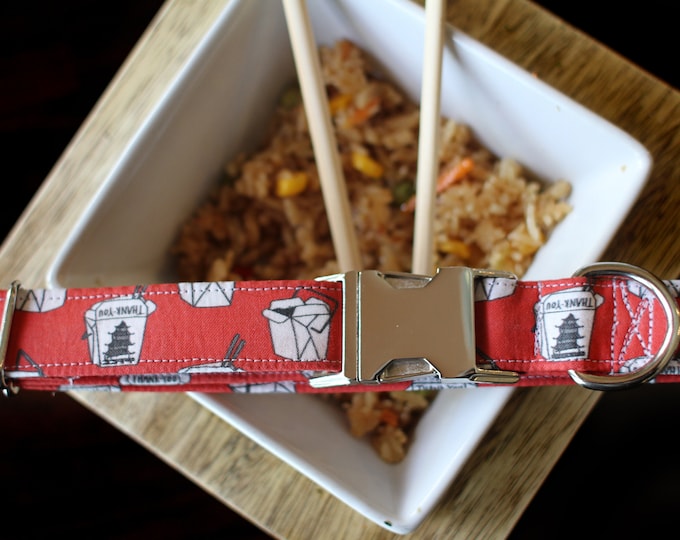 Chinese Takeout Dog Collar Male Dog Collar Female Dog Collar Novelty