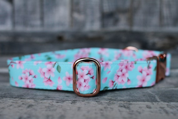 Cherry Blossom Dog Collar Sakura Dog Collar Floral Dog Collar Girl Dog Collar Female Dog Collar Large Dog Collar Small Dog Collar Etsy