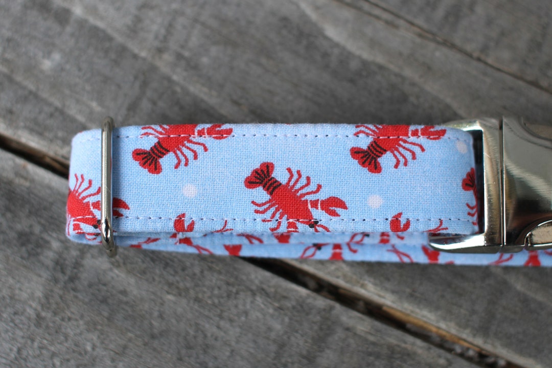 Lobster Dog Collar Summer Dog Collar Male Dog Collar Etsy