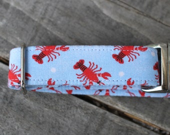 Lobster Dog Collar | Summer Dog Collar | Male Dog Collar | Female Dog Collar | Dog Collar | Pet Collar | Large Dog Collar | Small Dog Collar