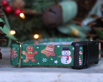 Old Fashion Weihnachten Hundehalsband, Urlaub Haustier Halsband, Stoff Halsband, Haustier Halsband, Große Hunde Halsband, Kleine Hunde Halsband