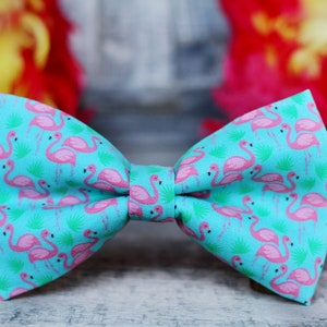 Flamingo Fliege | Hundefliege | Jungen Fliege | Herren Fliege | für Ihn | Fliege | Herren Fliege | Hochzeit Bow Men | Lustige Fliege