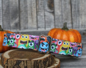 Monsters Collar | Dog Collar | Male Dog Collar | Female Dog Collar | Novelty Dog Collar | Pet Collar | Large Dog Collar | Small Dog Collar