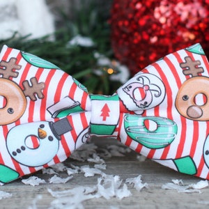 Christmas Bow Tie, Reindeer Bow Tie, Santa Bow Tie, Bow Tie for Men, Bowtie, Toddler Bow Tie, Dog Bow Tie, Mens Bow Tie, Boys Bow Tie,