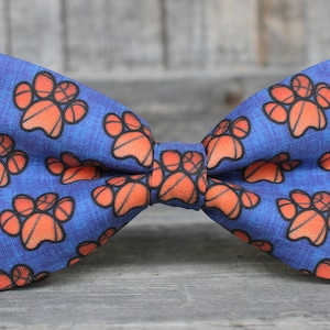 Basketball Bow Tie | Bow Tie for Men | For Him | Bowtie | Sports Bow Tie | Dog Bow Tie | Mens Bow Tie | Boys Bow Tie | Wedding Bow Men