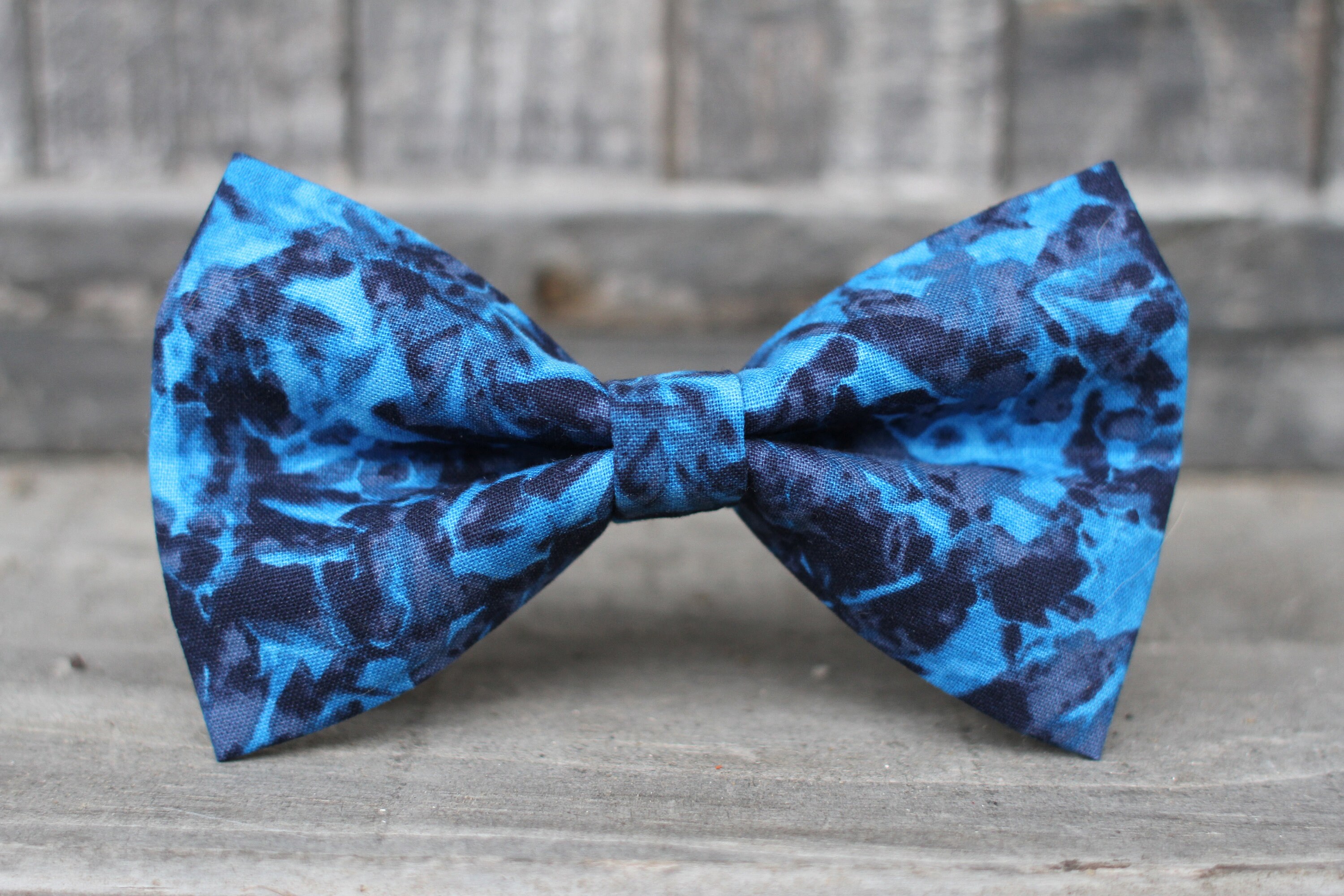 Blue Batik Bow Tie, Floral Bow Tie, Toddler Bow Tie, Bow Tie for Wedding, Boys Bow Tie, Mens Bow Tie, Boys Bow Tie, Dog Bow Tie, For Him