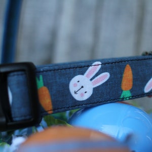 Easter Dog Collar | Bunny Dog Collar | Male Dog Collar | Female Dog Collar | Pet Collar | Large Dog Collar | Small Dog Collar | Holiday