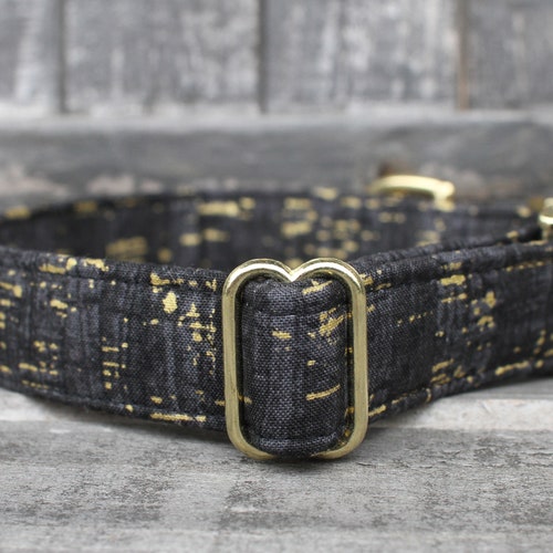 Black Dog Collar Etsy