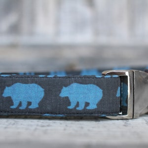 Bear Dog Collar | Fall Dog Collar | Male Dog Collar | Female Dog Collar | Dog Collar | Pet Collar | Large Dog Collar | Small Dog Collar