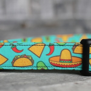 Collier pour chien Cinco de Mayo, Collier taco pour chien, Collier estival pour chien, Collier pour chien mâle, Collier pour chienne, Collier pour grand chien, Collier pour petit chien